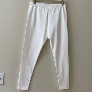 💕3 for 30 💕 J Jill White Pima Ankle Leggings